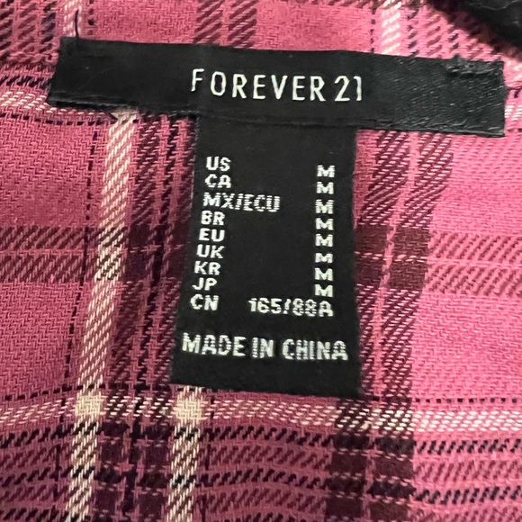 Pink Plaid Wrap Dress - Picture 5 of 5